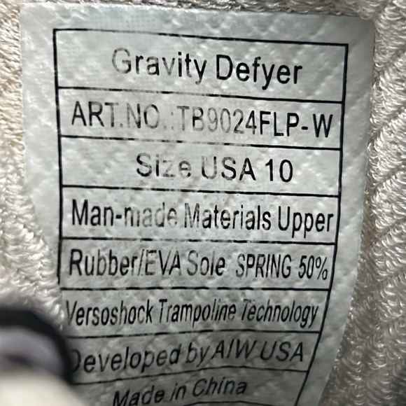 GRAVITY GDEFY MIGHTY WALK COMFORT PAIN RELIEF WOMEN SIZE 10 SHOES BLACK PURPLE - Picture 10 of 11